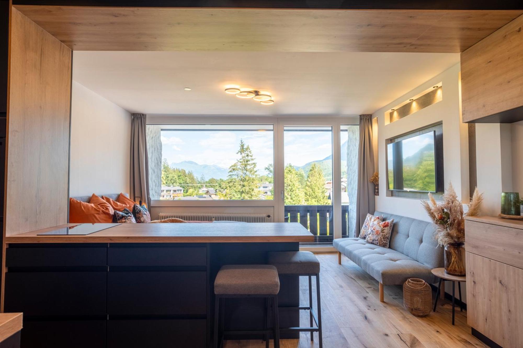 Suite Apartment Modern Getaway - Neu Renoviert - Strobl Am Wolfgangsee 외부 사진