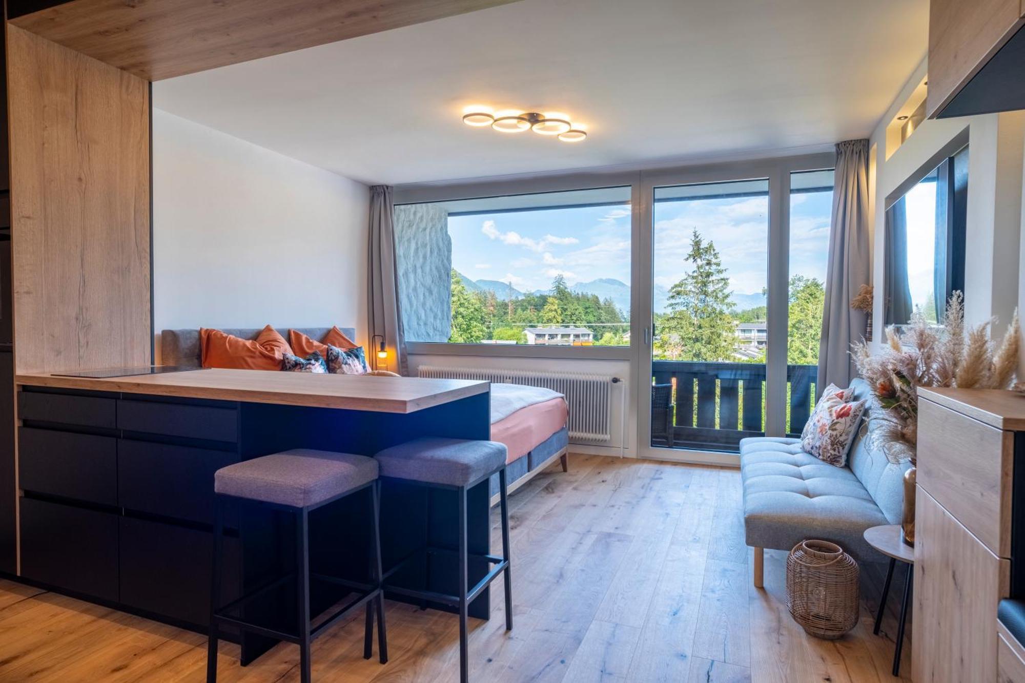 Suite Apartment Modern Getaway - Neu Renoviert - Strobl Am Wolfgangsee 외부 사진